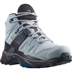 Salomon X Ultra 4 Mid Goretex Wide Hiking Boots Blue Woman